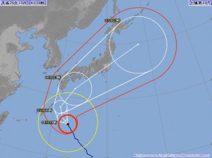 台風18号