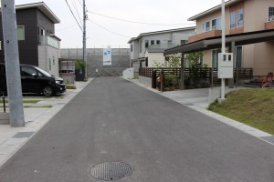 前面道路