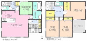 はじめ半田半田市住吉町２丁目全1棟間取