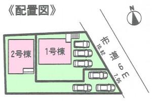 アイディ知立常滑市飛香台3期全2棟配置