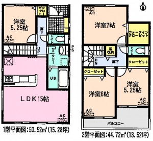 タクト武豊町若宮全７棟3号棟間取