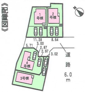 アイディ日進武豊町東大高3期配置図