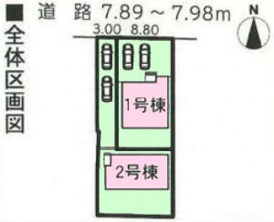 半田市大松町配置