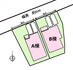 岩滑高山町区画図